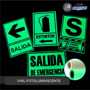 Vinil Foto Luminiscente