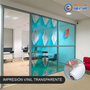 Impresión en Vinil Transparente